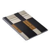 Surreal Architectural Labyrinth Abstract Spiral ノートブック (右側)