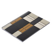 Surreal Architectural Labyrinth Abstract Spiral ノートブック (左側)