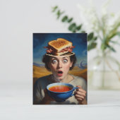 Surreal Bacon Sandwich and Soup ポストカード (スタンド正面)