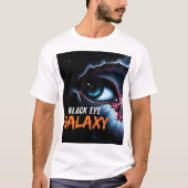 Surreal Black Eye Galaxy Cosmic Space Art T-Shirt Tシャツ (正面)