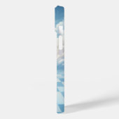 Surreal Blue Checkerboard Sky Phone Case - Dreamy  Case-Mate iPhoneケース (裏面 / 左)