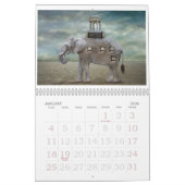 Surreal Calendar カレンダー (1月 2026)