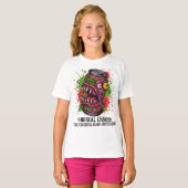 Surreal Carnage Soda Monster – Grotesque Chaos Tシャツ (正面フル)