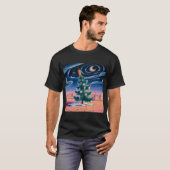 Surreal Christmas Tree with Gingerbread Topper Tシャツ (正面フル)