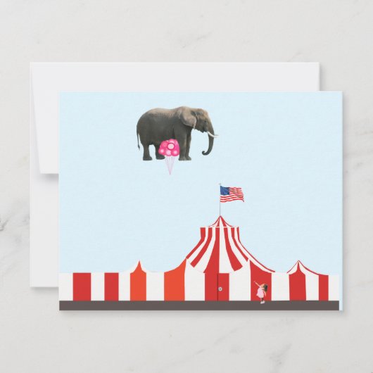 Surreal Circus Note Card ノートカード (正面)