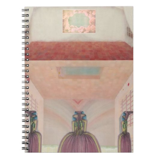 Surreal Collage Notebook – Layered Mindscape ノートブック (正面)