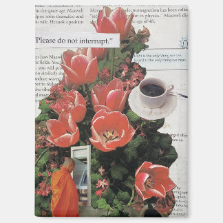 Surreal Collage Wall Art Abstract Modern Decor マグネット