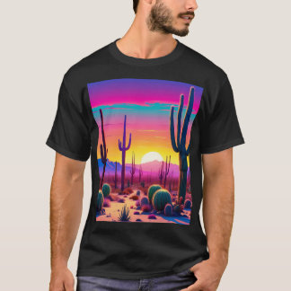 Surreal Desert Mirage Tシャツ