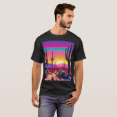 Surreal Desert Mirage Tシャツ (正面フル)