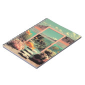 Surreal Desert Ocean with Door ノートブック (左側)