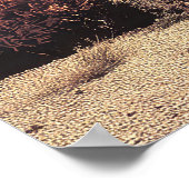 Surreal Desert Ocean with Door ポスター (角)