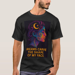 Surreal Dream Portrait Neon Art Tシャツ