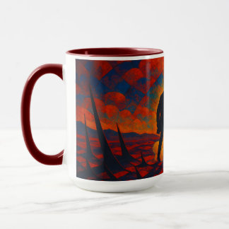 Surreal Dreamscape Mug - Imaginの幻想的な一口 マグカップ
