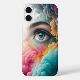 Surreal Eye of Imagination iPhone 16 Plusケース