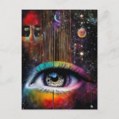 Surreal Eye of the Universe ポストカード (正面)