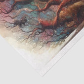 Surreal Fairytale Cheshire Cat and Alice Decoupage 薄葉紙 (詳細)