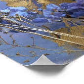 Surreal Fantasy Celestial Night Sky Wall Art ポスター (角)