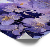 Surreal Fantasy Moon Celestial Night Sky Wall Art ポスター (角)