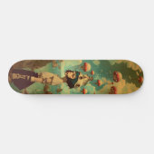 Surreal fantasy wall art skateboard スケートボード (横)