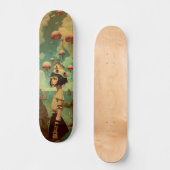 Surreal fantasy wall art skateboard スケートボード (正面)