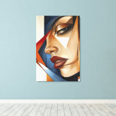 Surreal Femininity キャンバスプリント (インサイチュ (ウッドフロア))