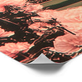 Surreal figure walking into galaxy gateway ポスター (角)