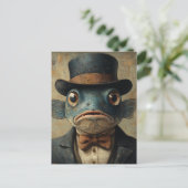 Surreal Fish in a Suit ポストカード (スタンド正面)