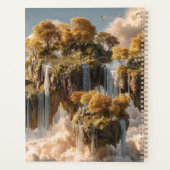Surreal Floating Islands With Golden Trees プランナー手帳 (裏面)