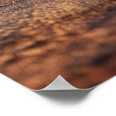 Surreal Geometric Composition With Golden Spheres ポスター (角)