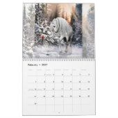 Surreal Horse 2.0 – カスタマイズ可能 カレンダー (2月 2027)