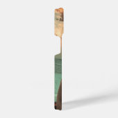 Surreal Interior With Woman and Cat iPhoneケース (右側面)