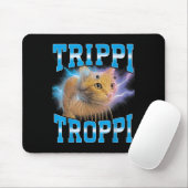Surreal Italian Brainrot Meme Trippi Troppi Cat Fu マウスパッド (マウス)