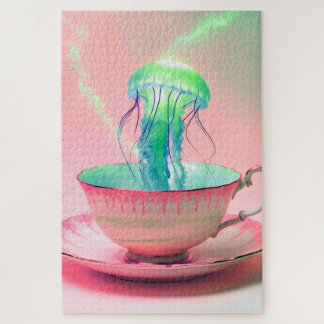 Surreal Jellyfish in Teacup ジグソーパズル