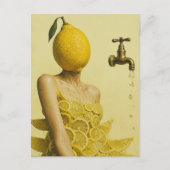 Surreal Lemon Lady ポストカード (正面)