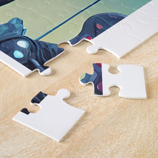 Surreal Marriage Proposal ジグソーパズル (側面)