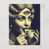 Surreal Morning Coffee ポストカード (正面)