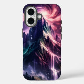 Surreal Mountain Nebula – Cosmic Nature Art Design Case-Mate iPhoneケース (裏面)