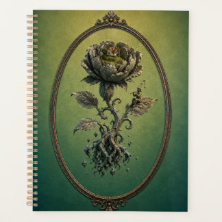 Surreal Peony Secret Garden Hardcover Notebook プランナー手帳