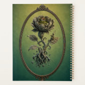 Surreal Peony Secret Garden Hardcover Notebook プランナー手帳 (裏面)