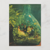 Surreal People Having a Party in a Bottle ポストカード (正面)