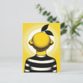 Surreal Person with a Lemon for a Head ポストカード (スタンド正面)