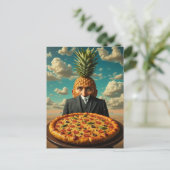 Surreal Pineapple Pizza Man ポストカード (スタンド正面)