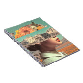 Surreal Portrait with Architectural Landscape ノートブック (右側)