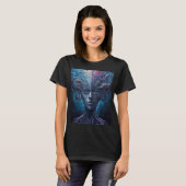Surreal Psychedelic Multiple Eyes Split Vision Tシャツ (正面フル)