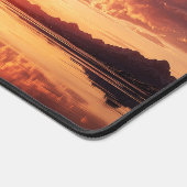 Surreal Reflective Sphere Containing Stars デスクマット (コーナー)