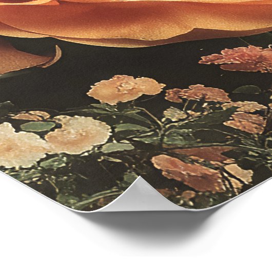 Surreal Safari Scene With Elephants Zebras ポスター (角)