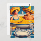 Surreal Soup Hot Tub ポストカード (正面/裏面)