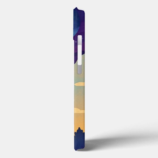  Surreal Space Observatory Phone Case – Cosmic Fan Case-Mate iPhoneケース (裏面 / 左)