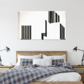 Surreal Structures - Estruturas Surreais キャンバスプリント (インサイチュ (寝室))