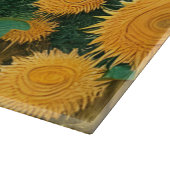 Surreal Sunflowers of Yarn カッティングボード (角)